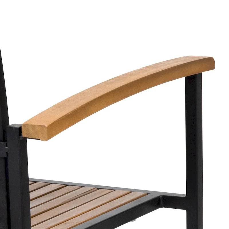 Wood and Metal chair