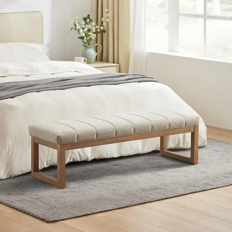 45 Entryway Upholstered Bench Shoe Rack Bench