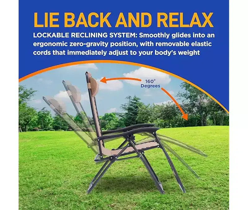 SereneLife Zero Gravity Lounge Chair