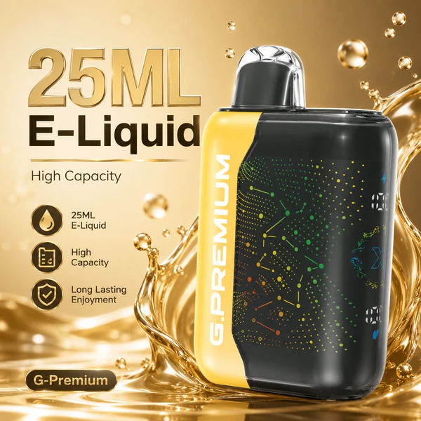 G-Premium 60K o pojemności 25 ml e-liquidu