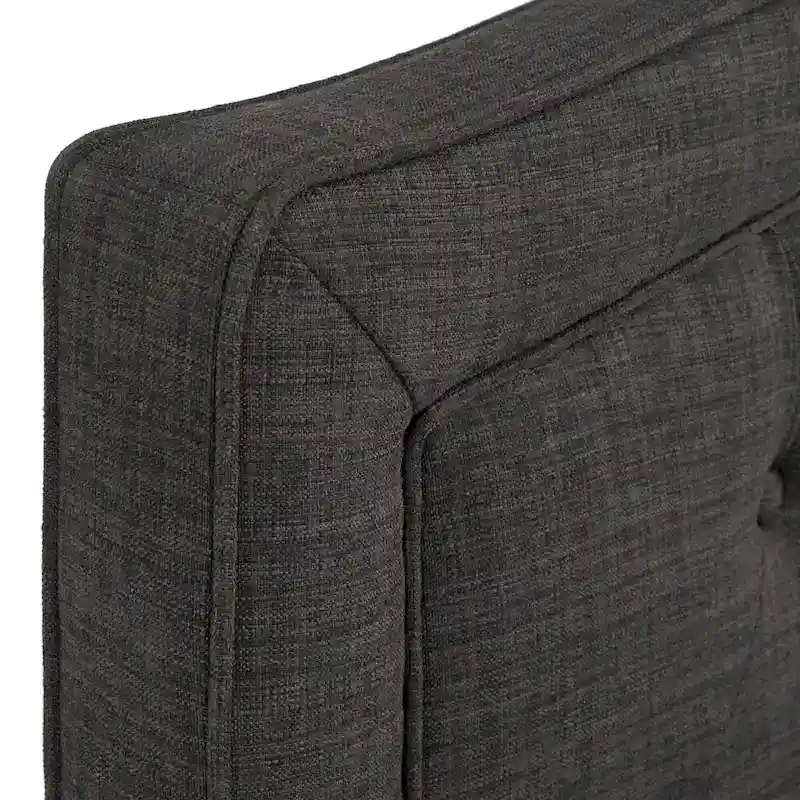 Fontana Adjustable Diamond-tufted Arched Back Bed by