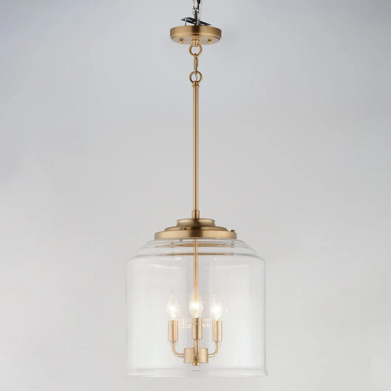 Maxim Acadia 3 Light 14  Wide Taper Candle Pendant