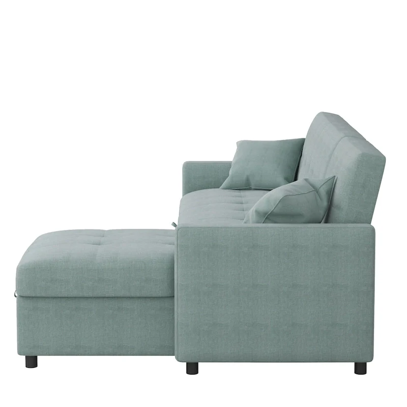 82 Wide Reversible Sleeper Sofa & Chaise