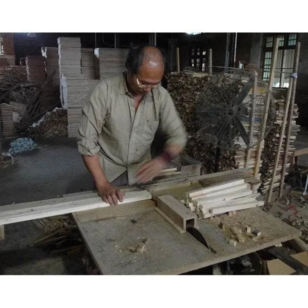 Natural Fiber Wheeled 4-drawer Chest of Drawers - 17.25W x 12.50D x 38.25H