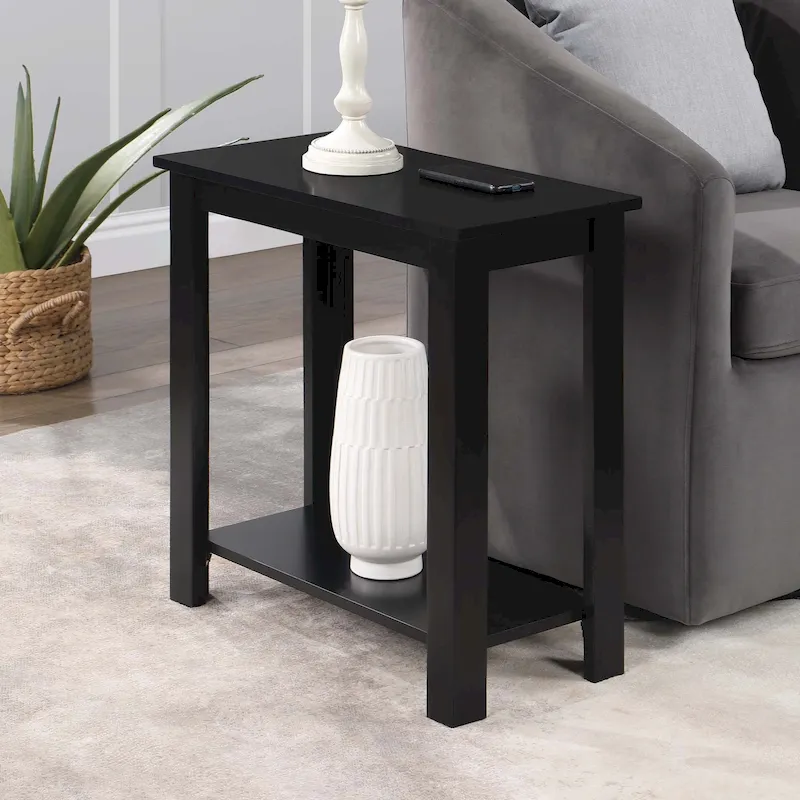 Convenience Concepts Designs2Go Baja Chairside End Table with Shelf