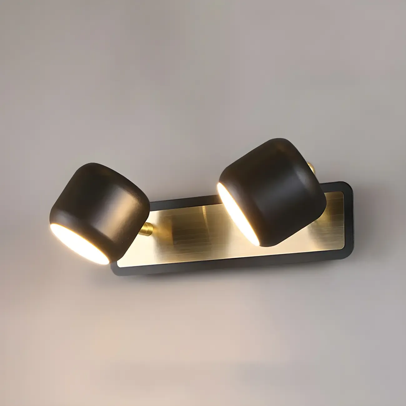 Modern Aluminum Cylinder Warm LED Bathroom Vanity Light