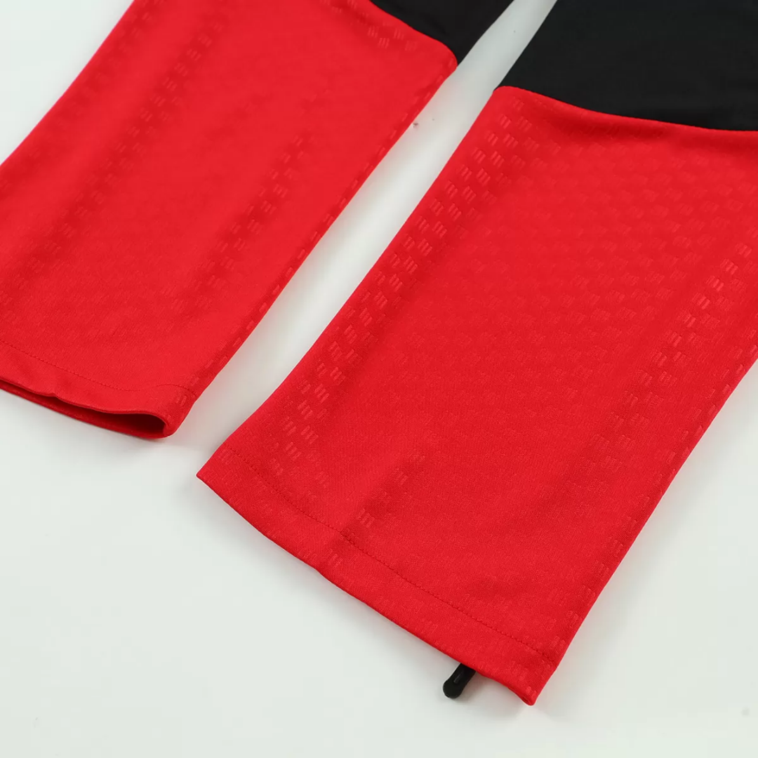 Kid's Germany Zipper Sweatshirt Kit(Top+Pants) Black 2026