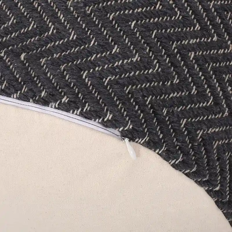 Barthol Boho Fabric Cylinder Pouf by Christopher Knight Home