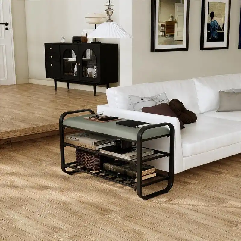 3-Tier Shoe Rack - 12.6 D x 23.62 W x 20.8 H