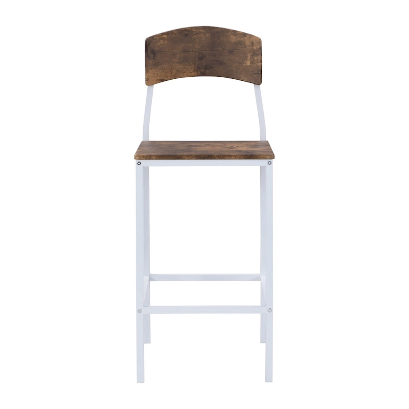 Counter Height Dining Table Set, 5-Piece Drop Leaf Dining Table Set with Drop Leaf Table and 4 High Dining Chairs