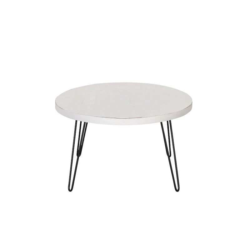 Raffles 44 Wood Oval Cocktail Table