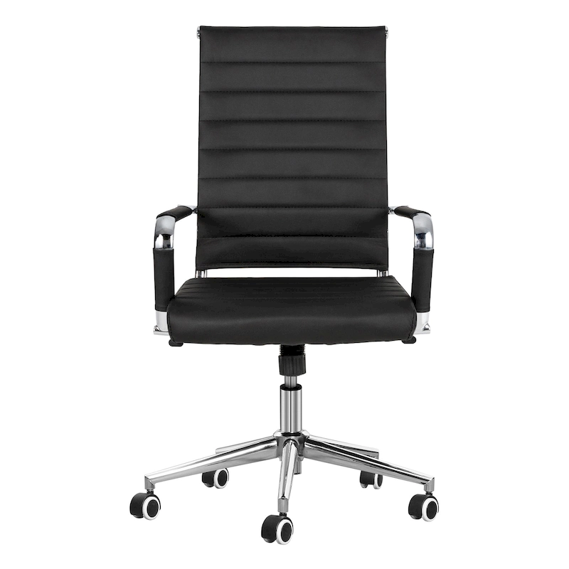 Ergonomic Office Desk Chair PU Leather Height Adjustable Swivel Chair