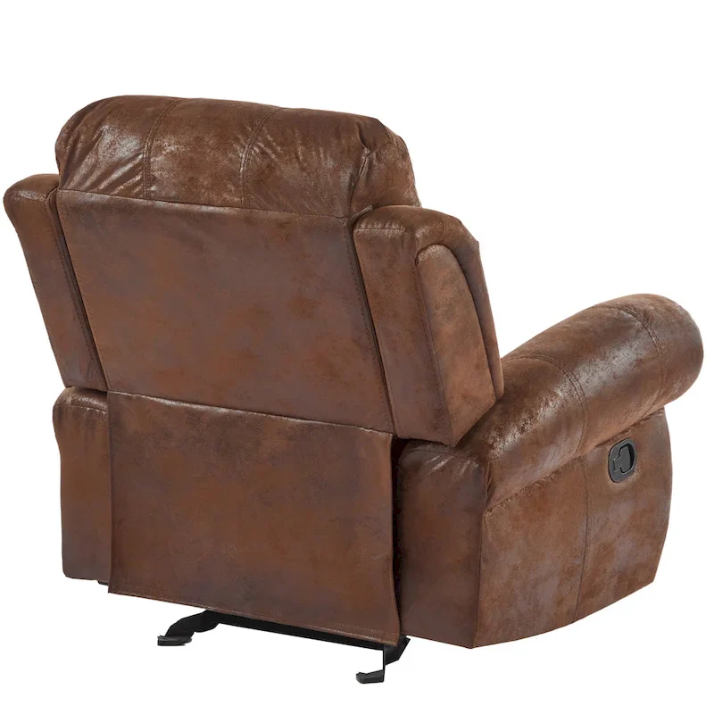 Charlie Bonded Leather Glider Recliner