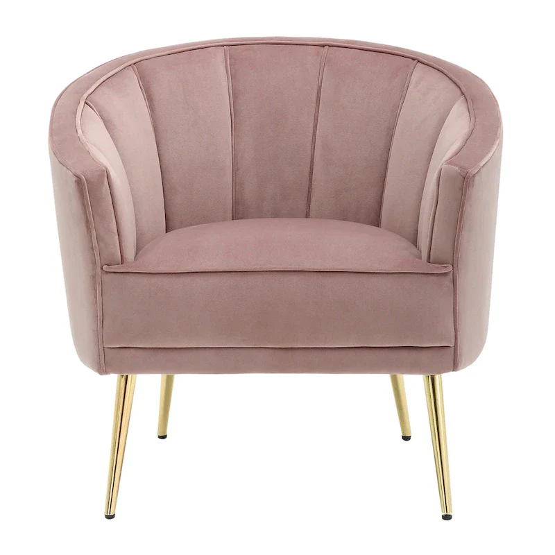 Modern Velvet Accent Chair
