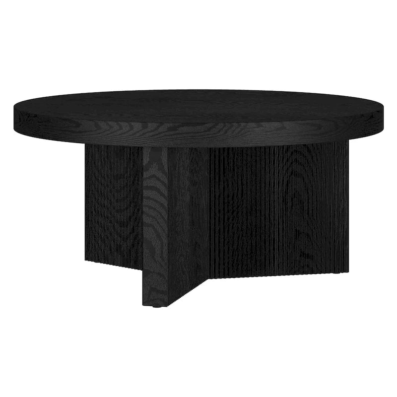 Holm 32  Wide Round Coffee Table - 32  Wide