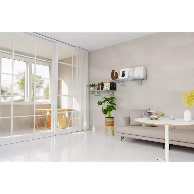 Atlas Shelving 2pk 2'x3' Wall Shelf Garage Storage Rack 400 lbs White