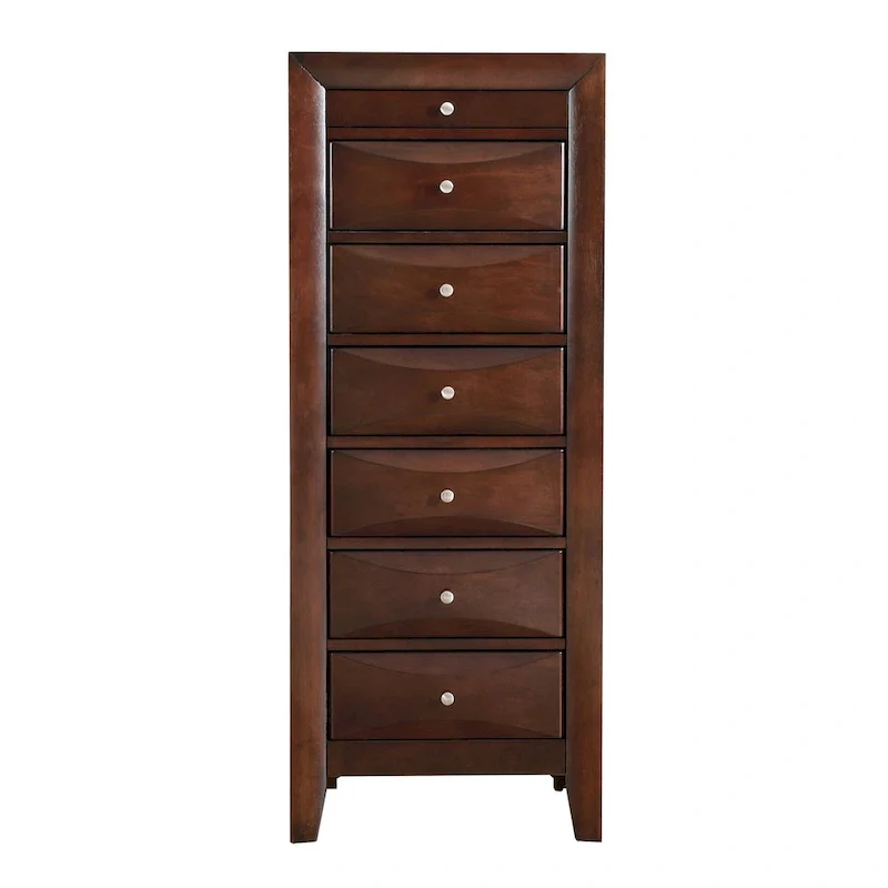 Cherry / White / Grey / Silver / Black / Cappuccino 7-Drawer Single-Person Lingerie Chest