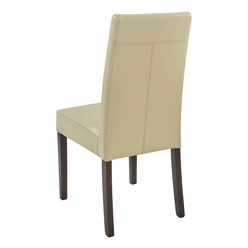 Bicast Leather Dining Chair, Set of 2
