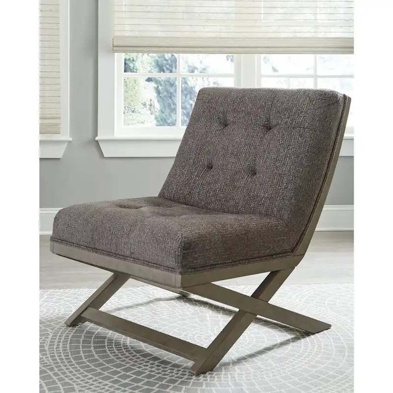 Sidewinder Casual Faux Leather Accent Chair