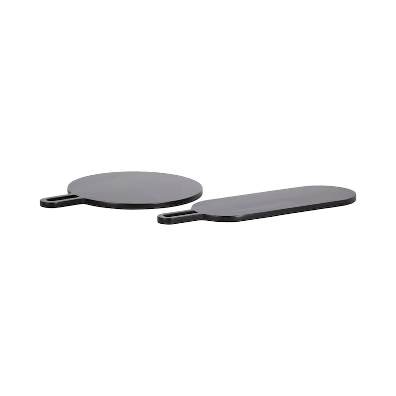 Kate and Laurel Staven 2 Piece Wood Serving Board Set