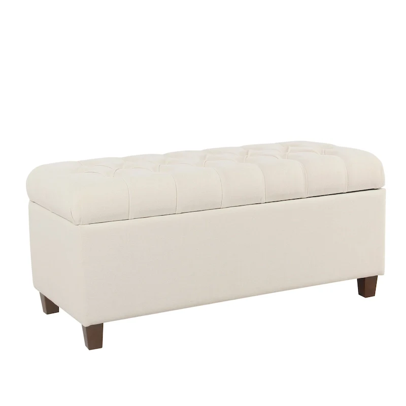 Muir Button Tufted Storage Bench