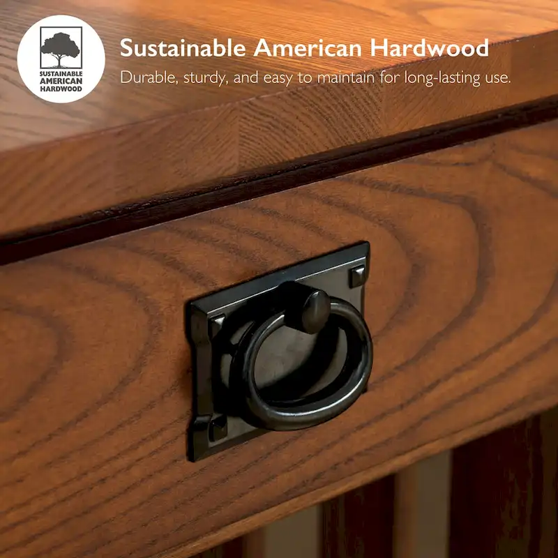 Leick Home 1 Drawer Transitional End Table