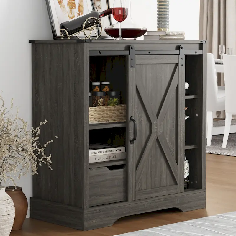Accent Cabinet with Drawers - N/A
