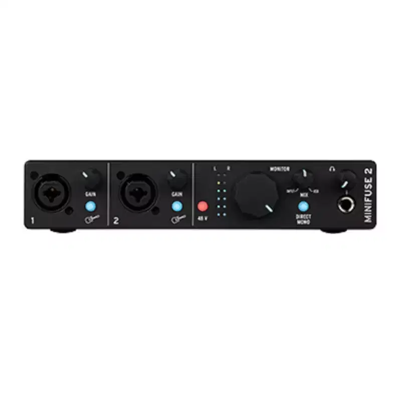 Arturia MiniFuse 2 Audio Interface (Black)
