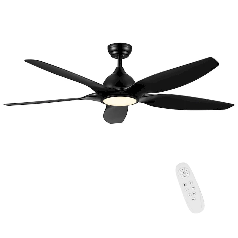 60  Ceiling Fan Light with Remote Control