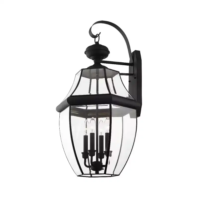 Livex Lighting Monterey 4 - Light Wall Light in Polished Brass