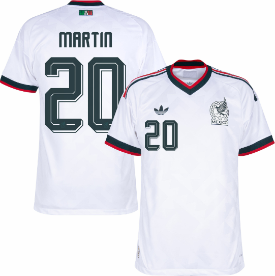 Mexico Authentic Away Martin 20 Jersey 2026-2027
