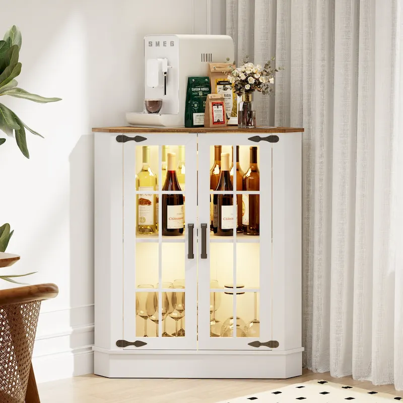 20Wide Corner Storage Cabinet - N/A