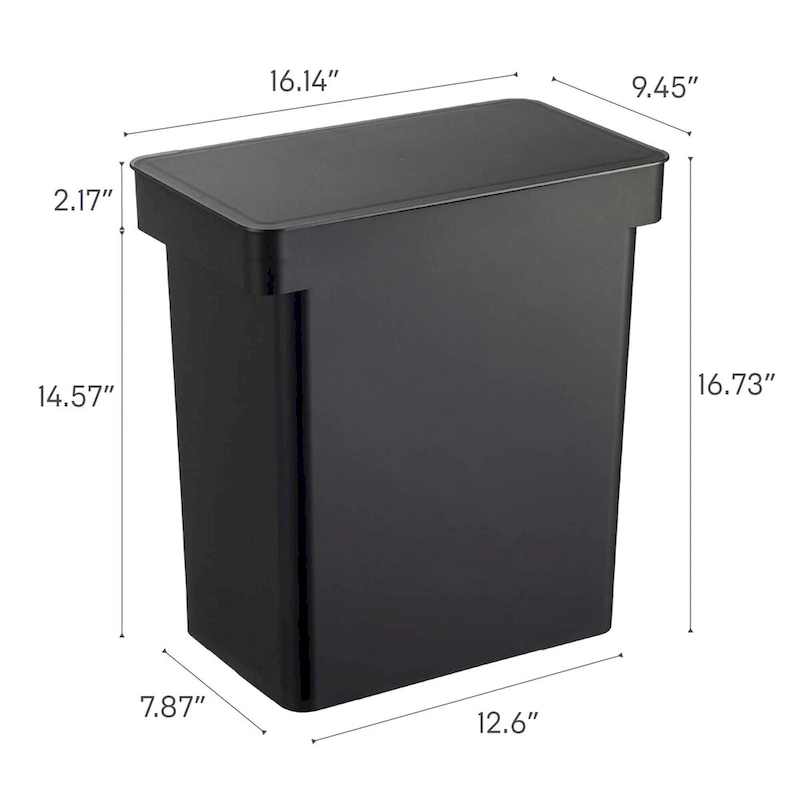 Rolling Airtight Pet Food Container (25 lbs.), Polypropylene, Extra Large, 6.6 gallons, 25 liters