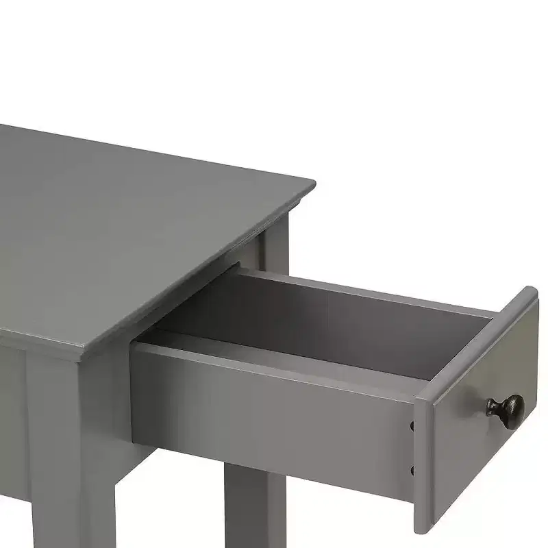 13" Bertie Accent Table Gray - Acme Furniture