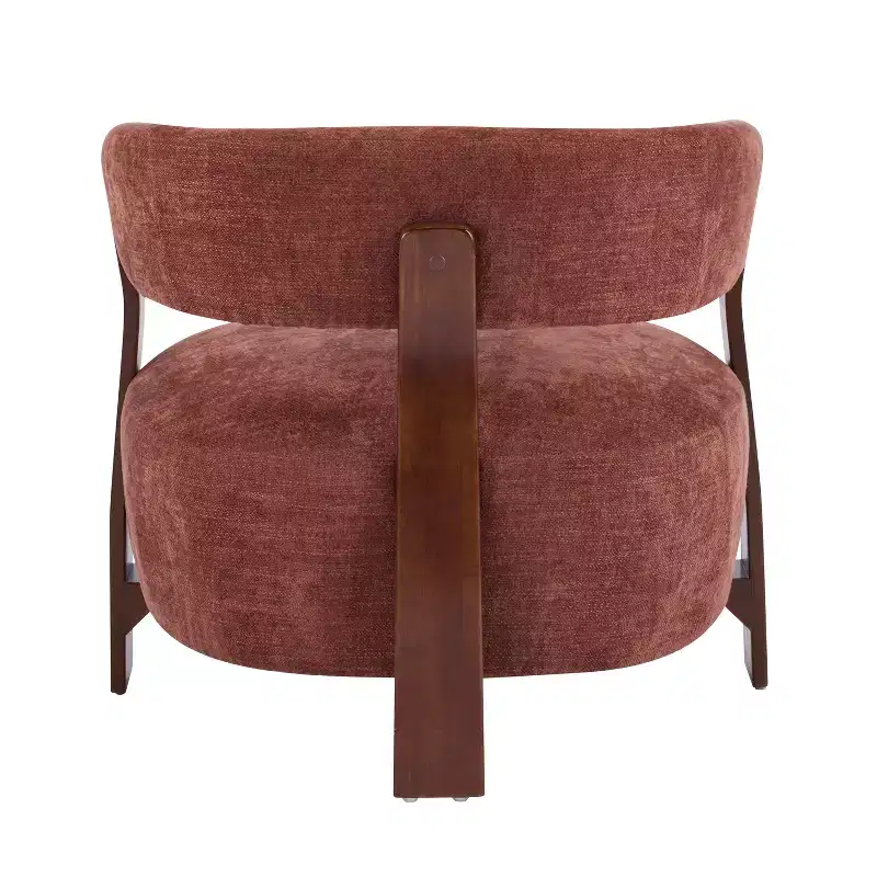 Christopher Knight Home Hepurn Bent Wood Modern Upholstered Accent Chair