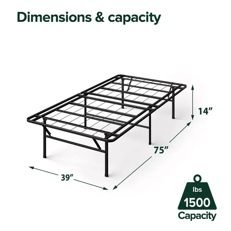14 Gene SmartBase Deluxe Mattress Foundation - Zinus