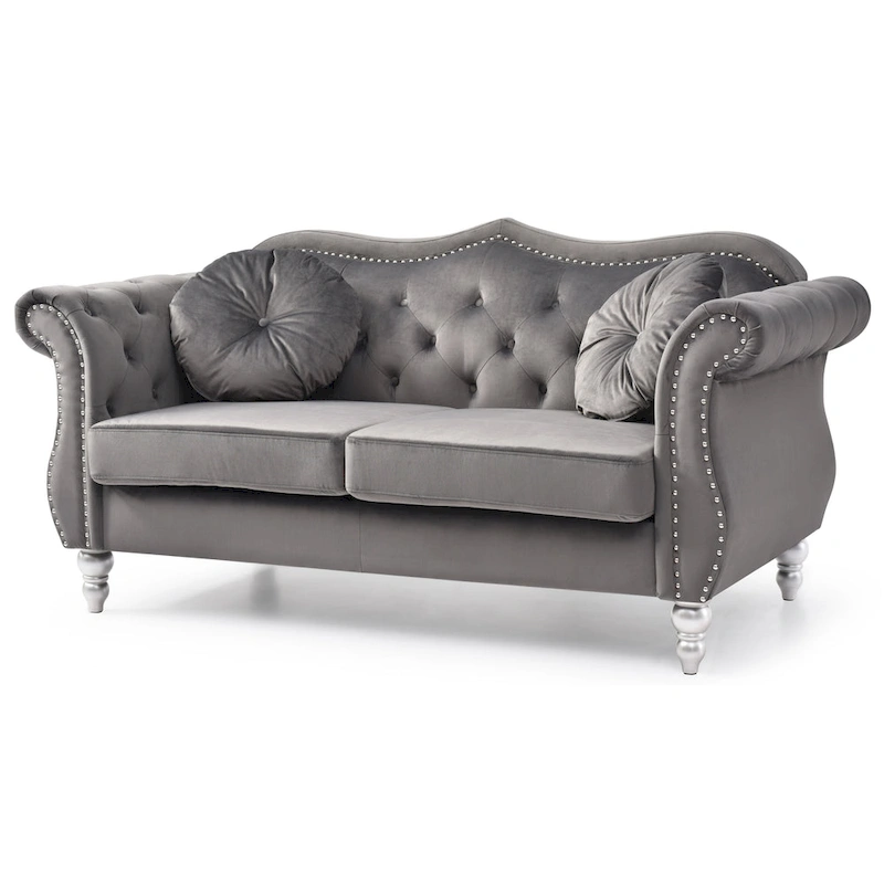 Hollywood Velvet Loveseat
