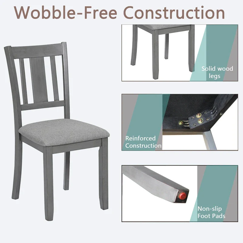 Dining Chairs with Padded Seat