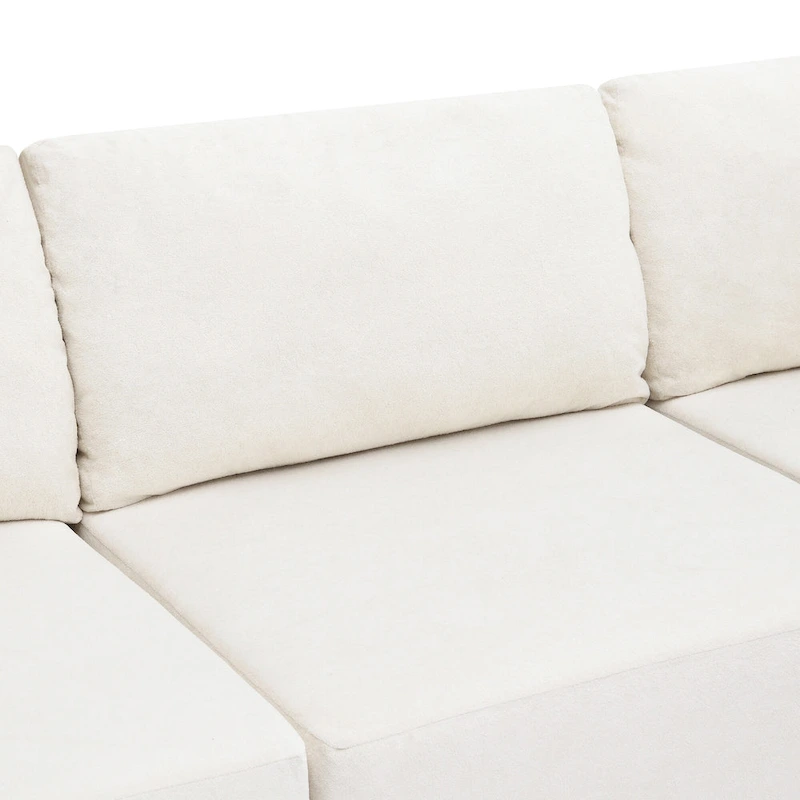Modular Sectional Sofa, L Shaped Sectional Couch, Cloud Couch Set