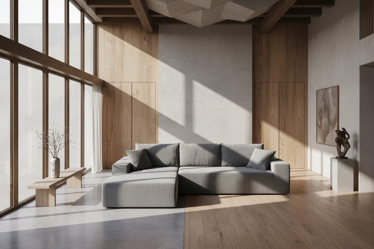 Sectional Couch corduroy Covers 2 pcs L Shape Sectional Sofa Couches for Living Room, Bedroom, Salon, 2 PC Free Combination, Gr