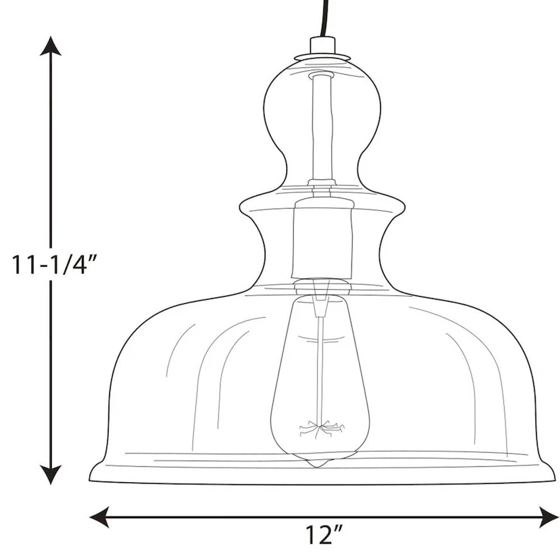 Progress Lighting P5332-143 Staunton 1-light Pendant - N/A