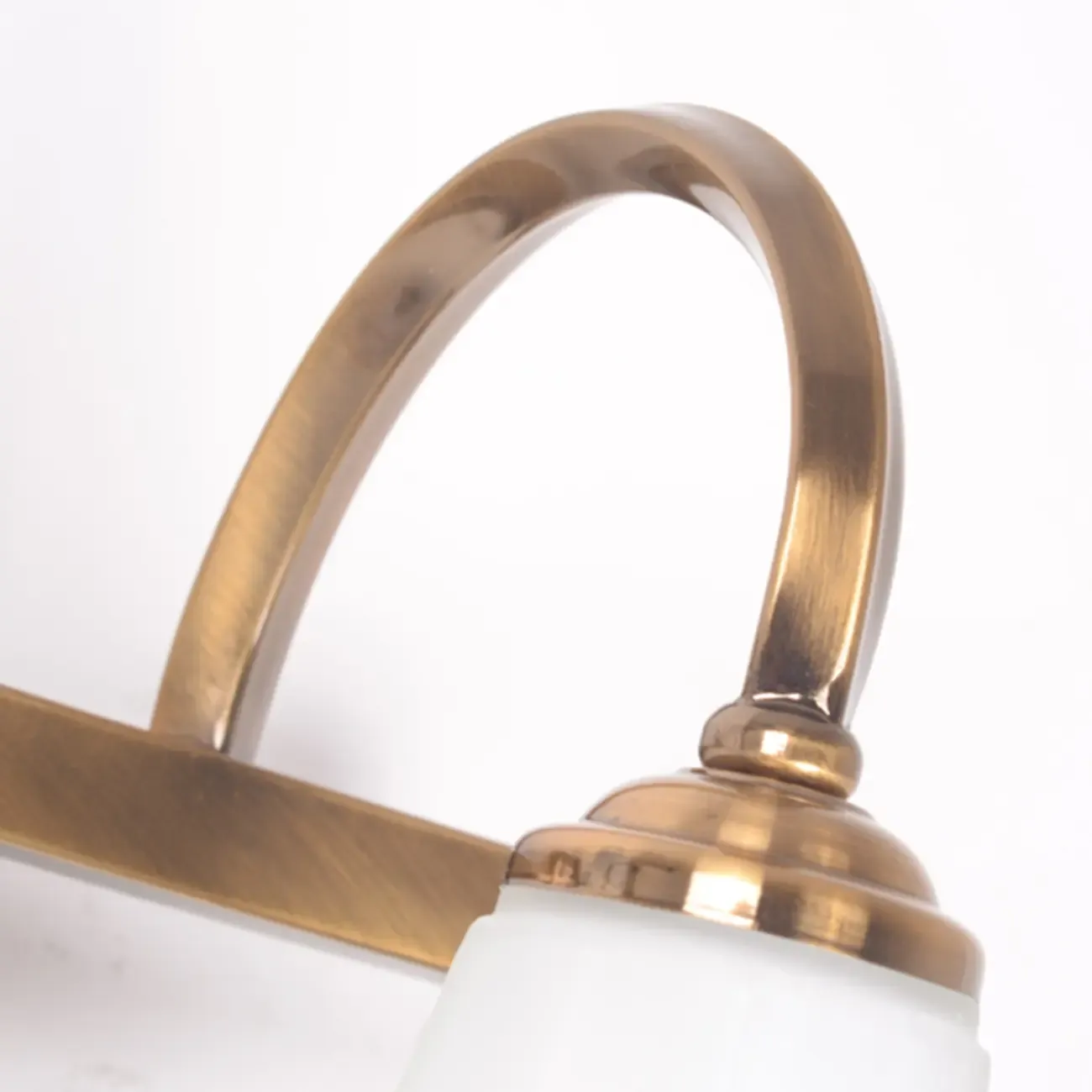 Modern Classic Gold Bell Glass Bathroom Vanity Light