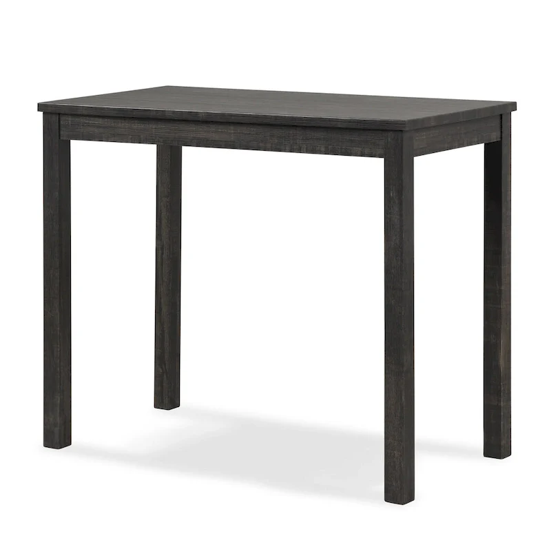Counter Height Dining Table with Button-Tufted Upholstered Stools