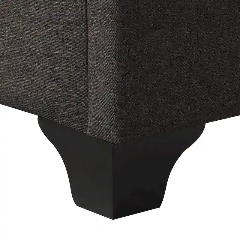 Nova Ridge Upholstered Button-Tufted Bed Frame, Full