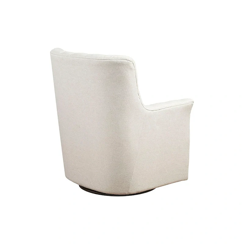 Tufted Swivel Glider Chair - Single Seat