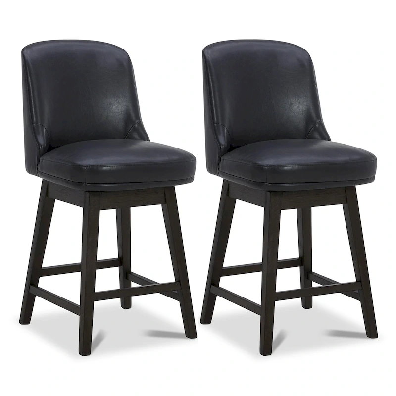 Phoebe Modern Counter Height Barstool Set of 2