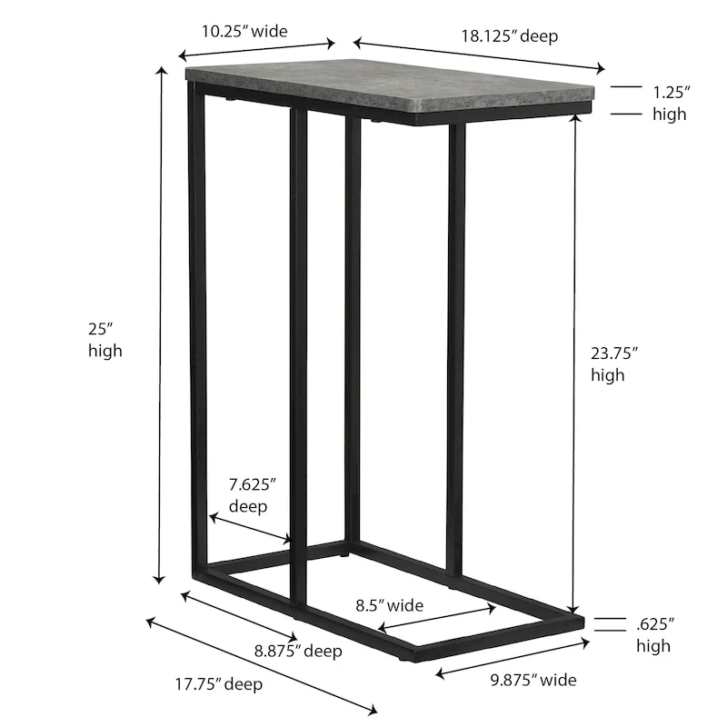 Household Essentials C Side Table