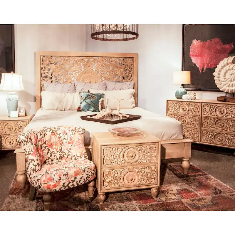 Haveli Mango Wood Night Chest