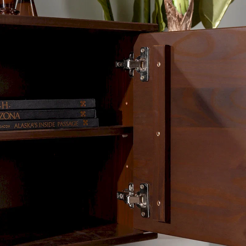 Middlebrook 70-inch Mid-Century Solid Wood TV Stand