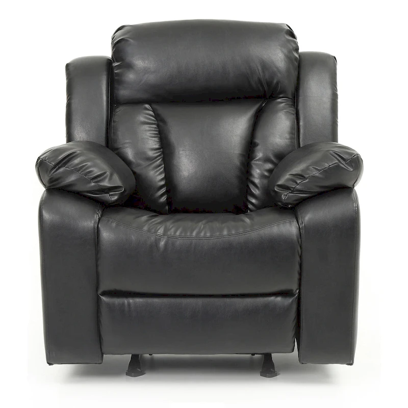 Daria Faux Leather Upholstery Reclining Chair - 38L x 37W x 41H